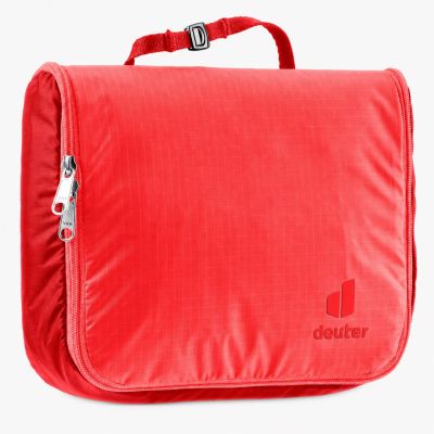 2. Deuter Wash Center Lite I Reise-Kosmetiktasche, Mohnrot/Karmesinrot