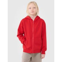 Jungen-Sweatshirt mit Kapuze, Reißverschluss, 4F 4FJWSS25TSWSM1851-62S