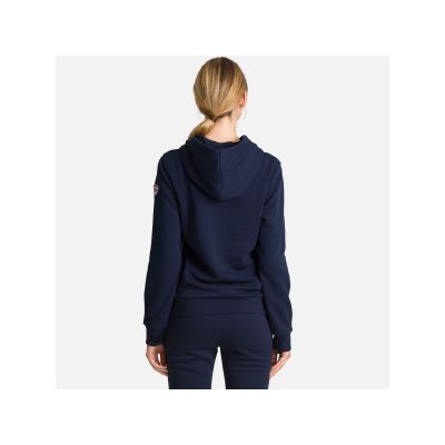 4. ROSSIGNOL W Logo Sweat Hood Fl marineblau