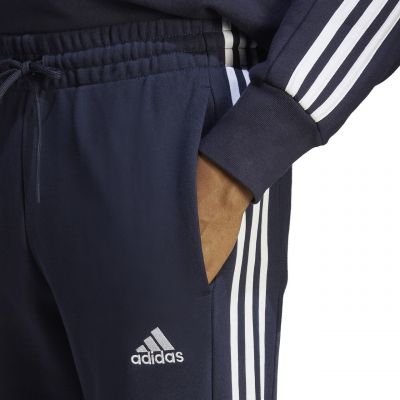 6. adidas Essentials French Terry Tapered Cuff 3-Streifen M IC9406 Hose