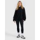 7. Damen-Sweatshirt mit Kapuze, offen, 4F 4FRAW25TSWSF2462-20S