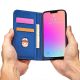 10. Magnet Card Case Hülle für iPhone 14 Plus Flip Cover Wallet Stand blau