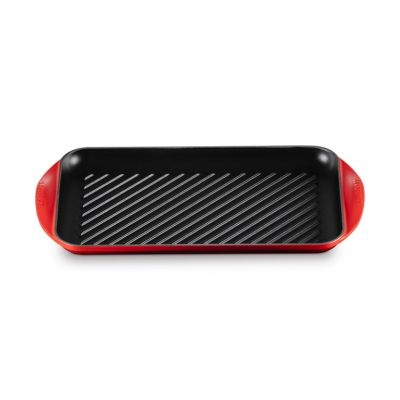 2. Le Creuset Grillplatte Extra Groß 47x25x32cm Kirsche