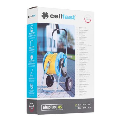 4. Cellfast 55-250 ALUPLUS Schlauchwagen