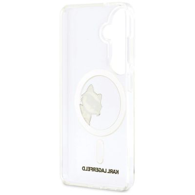 7. Karl Lagerfeld IML Peekaboo Choupette MagSafe Hülle für Samsung Galaxy S26 - Transparent
