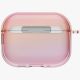 5. Uniq Iridescia Hängehülle für AirPods Pro 3 – Transparentes Rosa