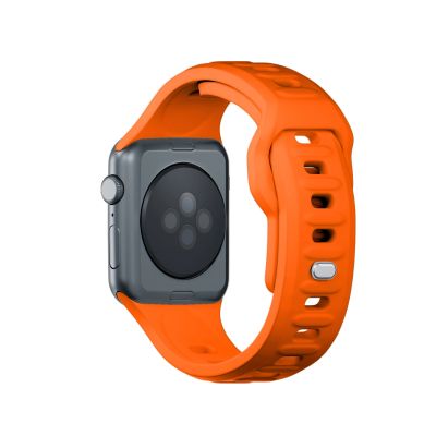 15. 3mk Silikon- Watch für Apple Watch 38/40/41 mm – Orange