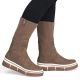 14. Braune Damen-Ankle-Boots mit Socke, Rieker Y6350-24