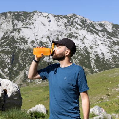 3. Alpinus Trysil Tritan Flasche 650 ml Orange UZ11711