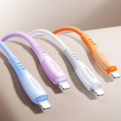 9. Joyroom S-A59 Vibrant Series 3A USB-A - Lightning Kabel 1,2 m - orange