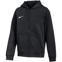 Nike Park 26 Fleece-Kapuzenpullover mit durchgehendem Reißverschluss für Kinder, Schwarz, IB1232 010