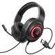 14. QCY V200 Pro Kabelgebundenes Gaming-Headset mit 7.1-Sound und abnehmbarem Mikrofon – Schwarz