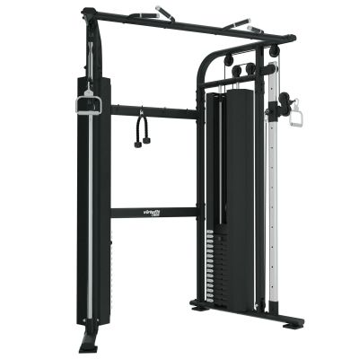 31. VIRTUFIT CC100 KABELÜBERGREIFEND - DOPPELTE VERSTELLBARE SEILROLLE - FUNKTIONSTRAINER