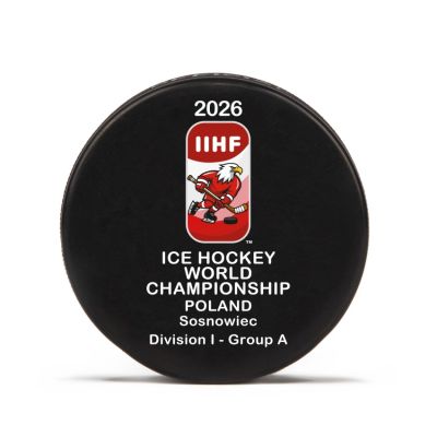2. IIHF Weltmeisterschaft IA Sosnowiec 2026 EAGLE Puck