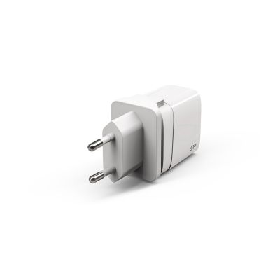 5. Silicon Power QM16 Boost-Ladegerät 20W Reise-Wandladegerät mit EU/US/UK/AU-Steckern, 1x USB-A, 1x USB-C