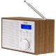 Denver DAB-46 Kompaktradio DAB+/FM, Weiß