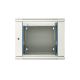 12. Extralink 12U 600x600 AZH Grauer Rack-Schrank, Wandmontage, zweiteilig