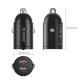 2. ORICO MiniRing 30 W Dual-USB-C-Zigarettenanzünder-Ladegerät aus Zinklegierung