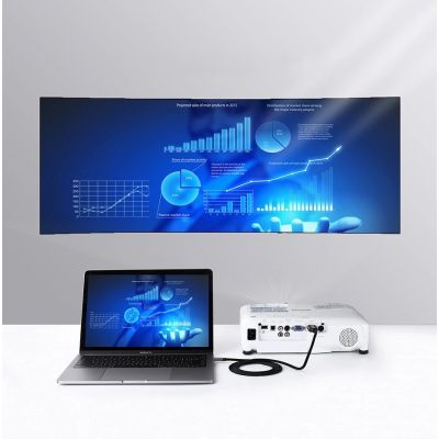 3. Ugreen Kabel HDMI-Kabel - USB Typ C 4K 60 Hz 1,5 m schwarz-grau (MM142 50570)