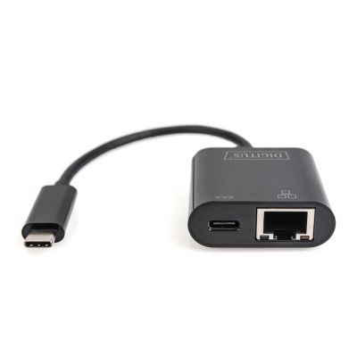 7. Digitus USB Typ-C™ Gigabit-Ethernet-Adapter mit Stromversorgung
