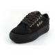 3. Lee Cooper Damen-Sportschuhe, modische Sneaker in Schwarz, bequem