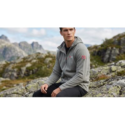 3. Herren-Fleecejacke Geographical Norway TUGOOD DARK GREY DB MEN 233 (WZ3331H/GN-DARK GREY)