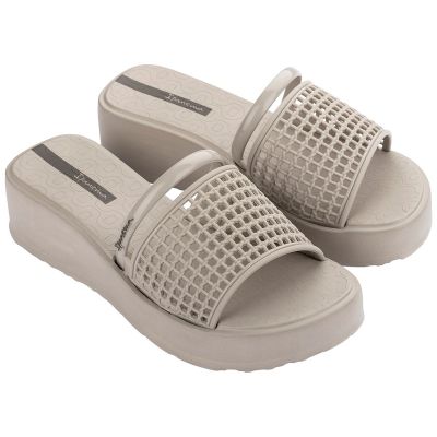 Ipanema Damen-Flip-Flops Essence beige Platin, modisch