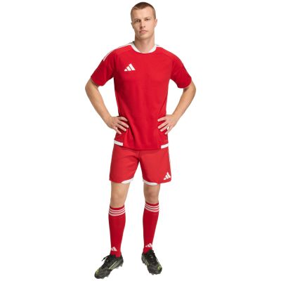 6. adidas Tiro 26 Competition Match Shorts für Herren, rot-weiß, KA6179