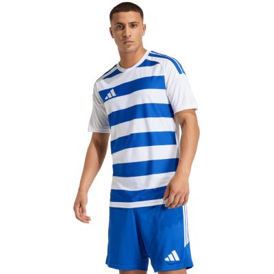 Herren-Trikot adidas Hooped 26 Jersey weiß-blau KF3389