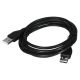 3. GEMBIRD CCP-USB2-AMAM-6 Kabel (USB 2.0 Typ A Stecker – USB 2.0 Typ A Stecker; 1,8 m; schwarz)