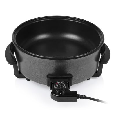 2. Tristar | Multifunktionale XL-Grillpfanne | PZ-9135 | Durchmesser 30 cm | Grill | 1500 W | Inkl. Deckel | Fester Griff | Schwarz