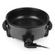 2. Tristar | Multifunktionale XL-Grillpfanne | PZ-9135 | Durchmesser 30 cm | Grill | 1500 W | Inkl. Deckel | Fester Griff | Schwarz