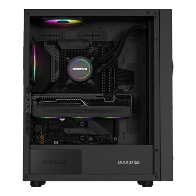 8. GENESIS WASSERKÜHLUNG HYDRIA 360 ARGB SCHWARZ
