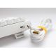 6. Ducky One 3 Classic Pure White SF Gaming-Tastatur USB Deutsch Weiß