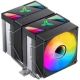 Jonsbo CR-1400 DV2 CPU-Kühler, ARGB – 2 x 92 mm, Schwarz