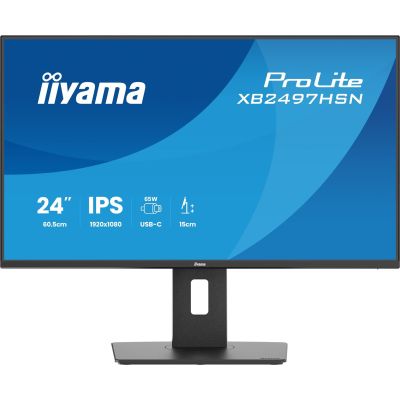 3. iiyama ProLite XB2497HSN-B1 Computermonitor 60,5 cm (23,8") 1920 x 1080 px Full HD LED Schwarz