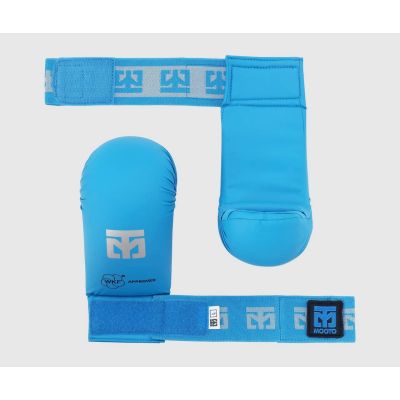 6. Karatehandschuhe - Fäustlinge 2 BLAU WKF | MOOTO