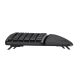 13. TRUST Keyra kabellose ergonomische Multigeräte-Tastatur