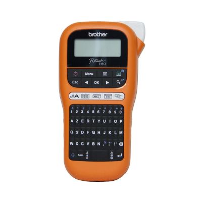 14. Brother PT-E110 Etikettendrucker, Thermotransfer, 180 x 180 dpi, 20 mm/s, HGe/TZe, QWERTY