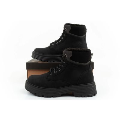 19. O'Neill Winterstiefel Damen Wanderstiefel Isolierte Stiefeletten Modisch Schwarz