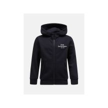 Peak Performance Jr Original Zip Hood schwarz