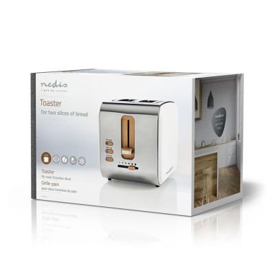 5. Nedis KABT510EWT Toaster Weiß