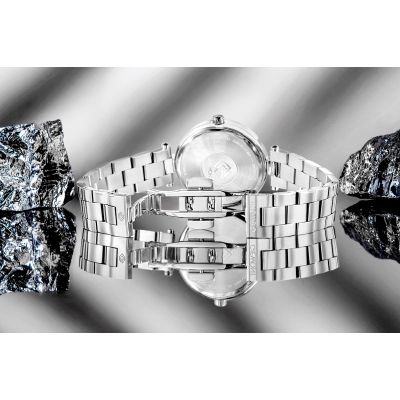 7. Giewont Saphir Silber Damenuhr GW9890-B1