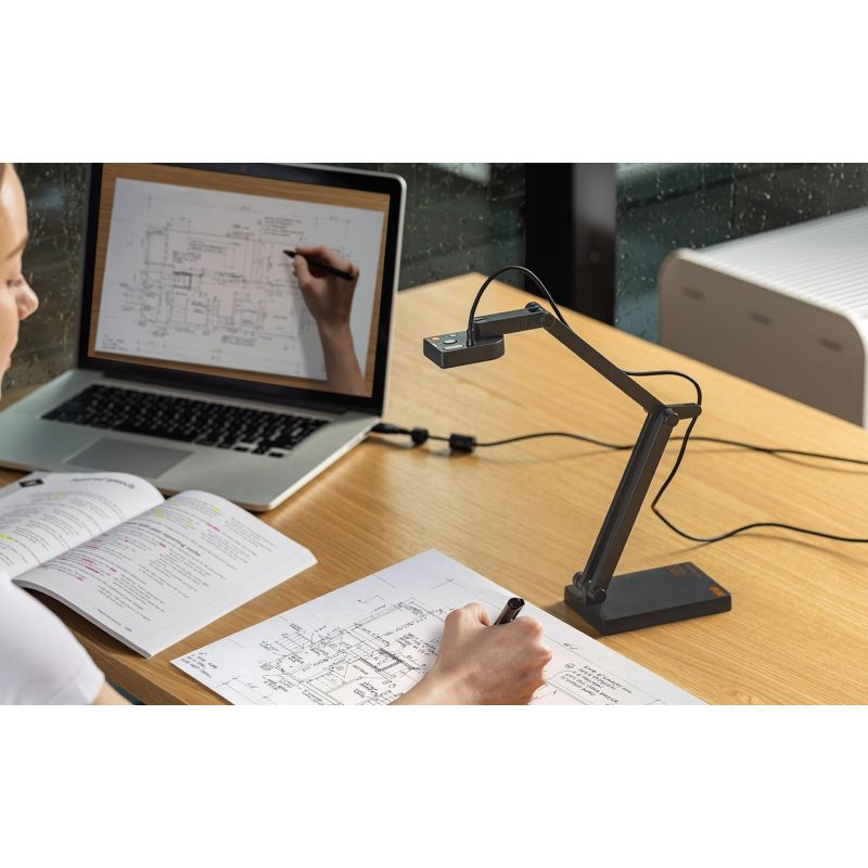 3. IPEVO V4K Pro 120 4K USB-Dokumentenkamera – 8 MP