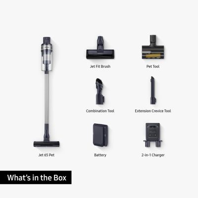 72. Samsung Jet 65 Pet VS15A60AGR5 Bodenstaubsauger (Schwarz)
