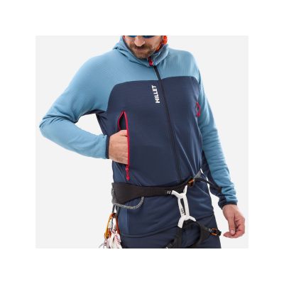 5. MILLET Fusion Grid Hoodie M blau