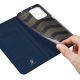 8. Dux Ducis Skin Pro Hülle für Xiaomi Redmi Note 12 Flip Card Wallet Stand Blau