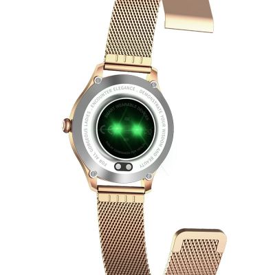 8. MaxCom FW42 GOLD Smartwatch / Sportuhr 2,77 cm (1,09") TFT-Digitaldisplay 240 x 240 px Touchscreen Gold