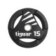 3. Tiguar PU-Olympiaplatte 15 kg TI-WTPU01500