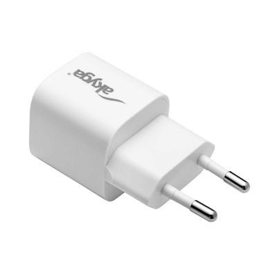 3. AKYGA Wandladegerät 25W USB-C PD GAN 5-12V / 2,08-3A Weiß AK-CH-22
